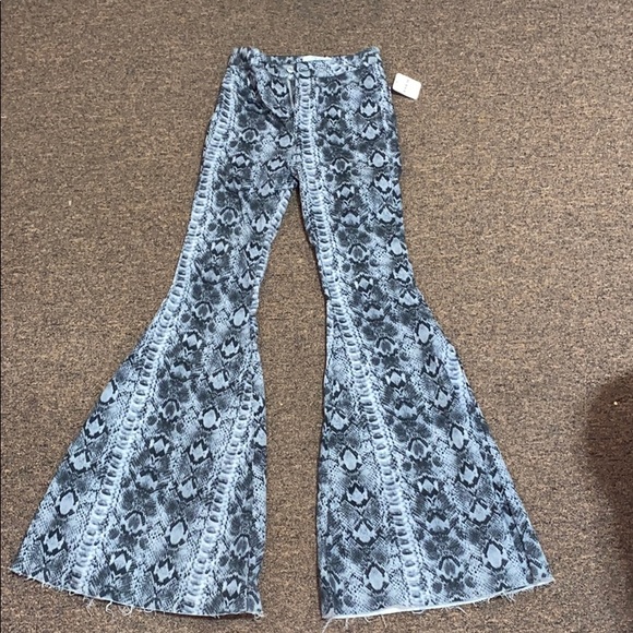snake bell bottoms